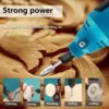 Cordless Electric Engraver Carving Electric Drill Engraving Machine Grinding Polishing Mini Rotary Tool 6 Variable Speed 3