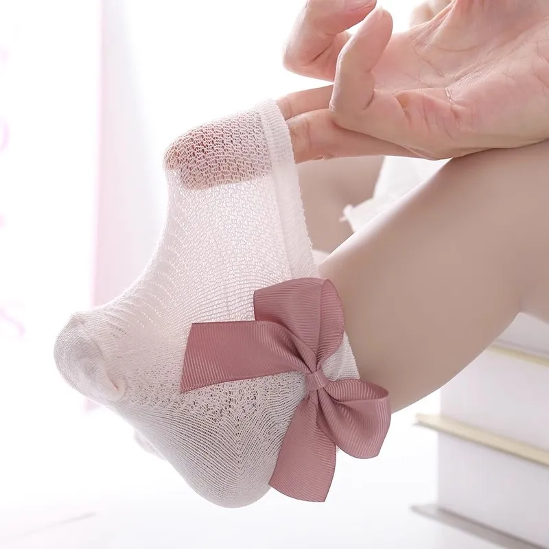 3 Pairs Baby Socks Cotton Girls