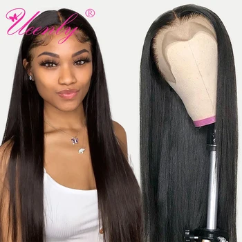 200 Density 13x4 13x6 HD Lace Frontal Human Hair Wigs Straight 360 Lace Frontal Wig PrePlucked 5x5 Closure Lace Wig Remy Hair 1