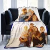 Flannel Custom Blanket Customized Warm Blankets for Bed Sofa Any Picture DIY Personalized Customization On Demand Plush 6