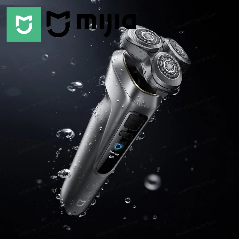 미지아 전기면도기 프로 ? 듀얼 링 락, 360도 °   플로팅 헤드, 스마트 컬러..