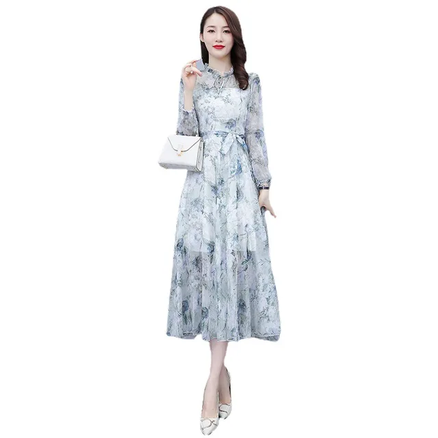 Vestido de Flores Fragmentadas