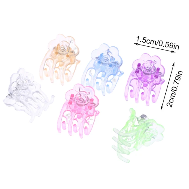 60Db/Csomag 6 Színű Phalaenopsis Speciális Klip Műanyag Orchidea Klipek Kerti Tartó Növényi Szőlő - Image 5