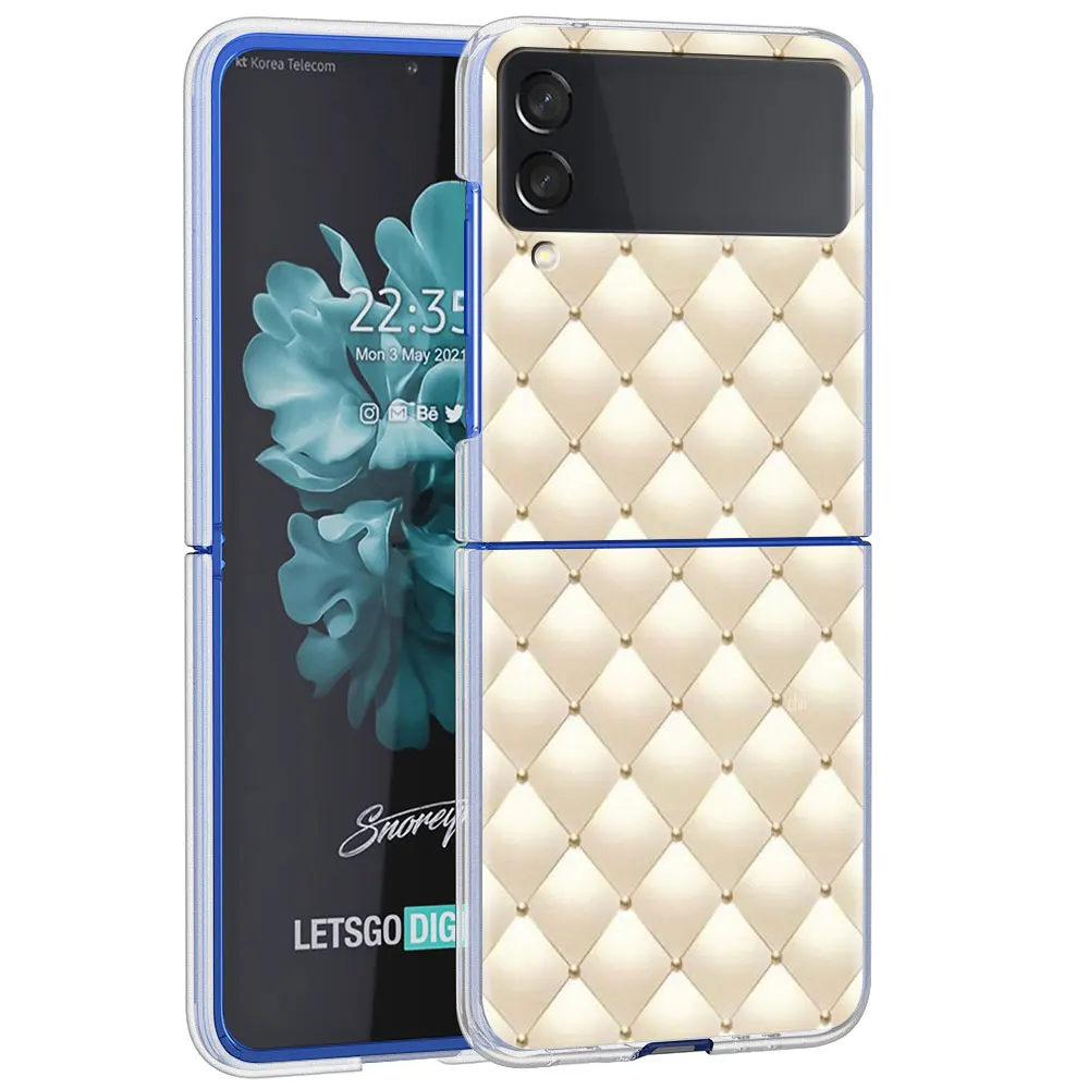 Transparent Luxury Love Bow Hard Phone Case Cover - Clear PC Design