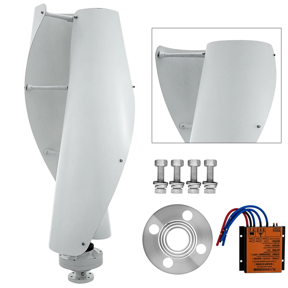 AALGO 5000w/9000w sans Bruit Éolien Magnétique Vertical 3 Lames pour