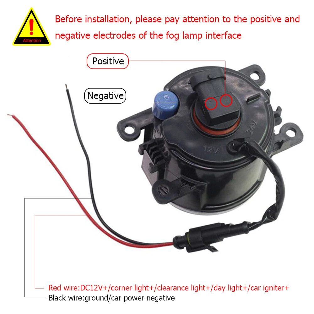 LED Angel Eye DRL Optional Fog Lampshade for Iveco Daily VI 2014 2015 2016 2017 2018 Cut-Line Lens LED Fog Lights Upgrade detail image 6