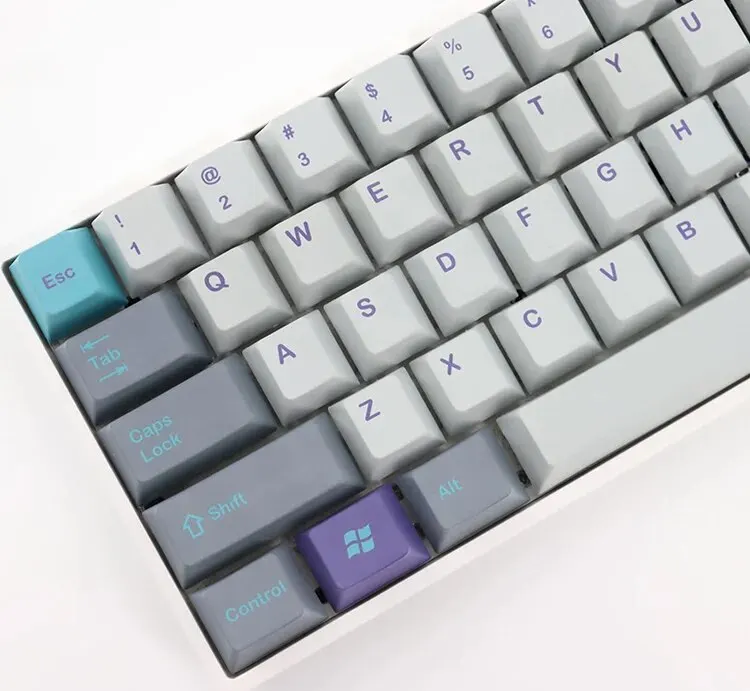 

Колпачки для клавиш GMK Hyperfuse, колпачки для клавиш PBT, колпачки для клавиш Cherry Profile, сублимационные колпачки для клавиатуры Cherry MX Switch, Механическая игровая клавиатура gk61, 1 комплект
