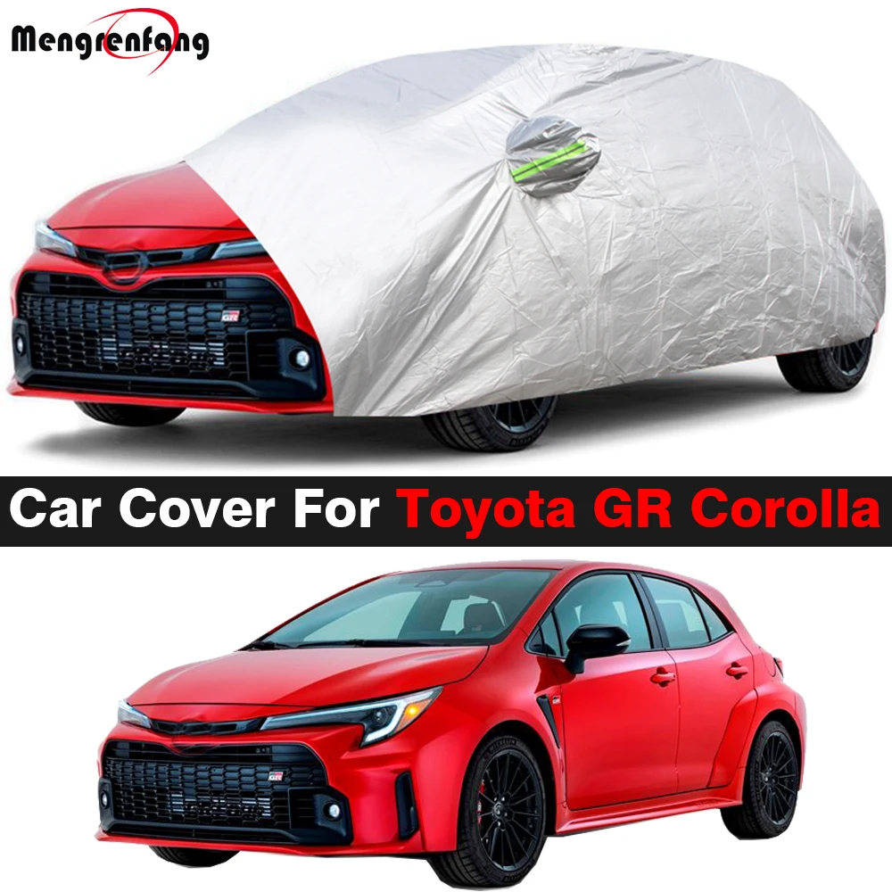 

Full Car Cover Auto Indoor Outdoor Sun Shade Rain Snow Dust Resistant Cover For Toyota GR Corolla 2022-2025