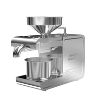 T1 220V 110V Oil Press Machine Commercial 820W Home Peanut Flaxseed Cold Squeezer Linseed Sunflower Seeds Extraction 2