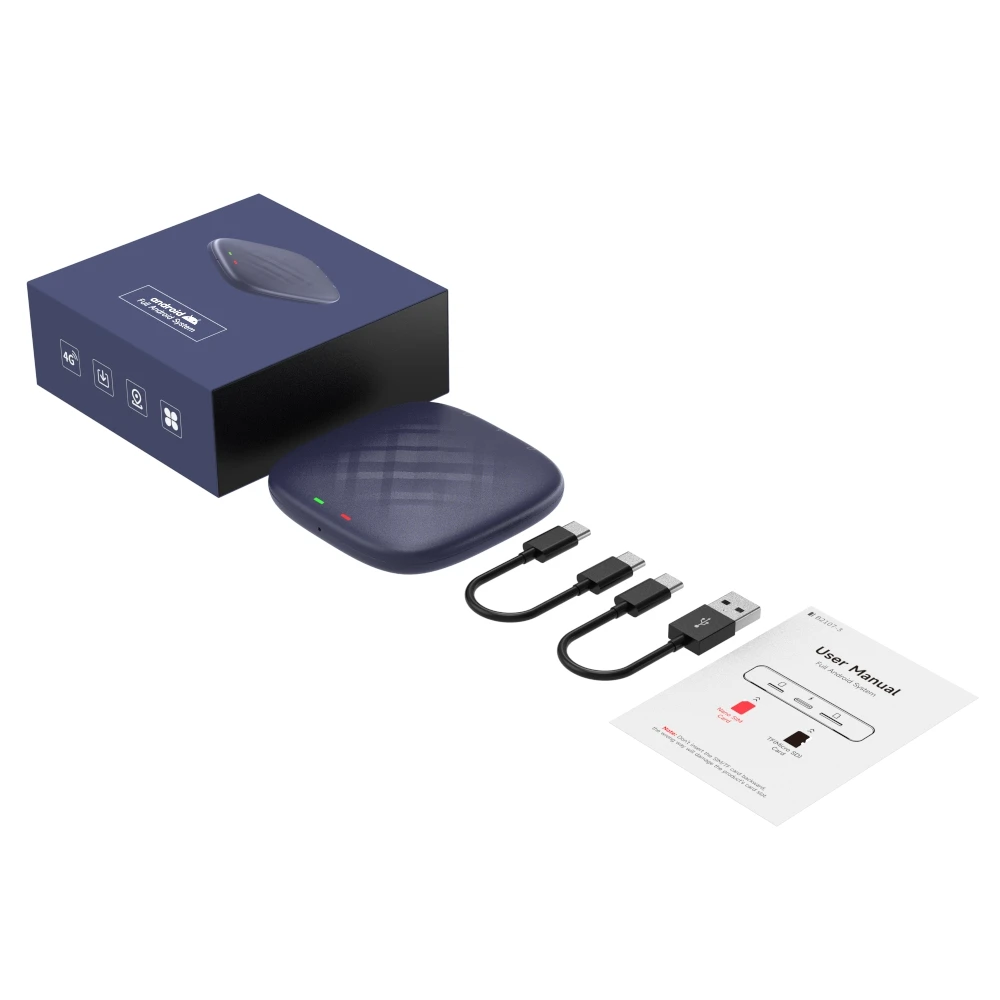 Ai Box Android 13.0 Wireless Android Auto Carplay Box Adattatore Carplay Smart Car Multimedia Box Support Android E Iphone