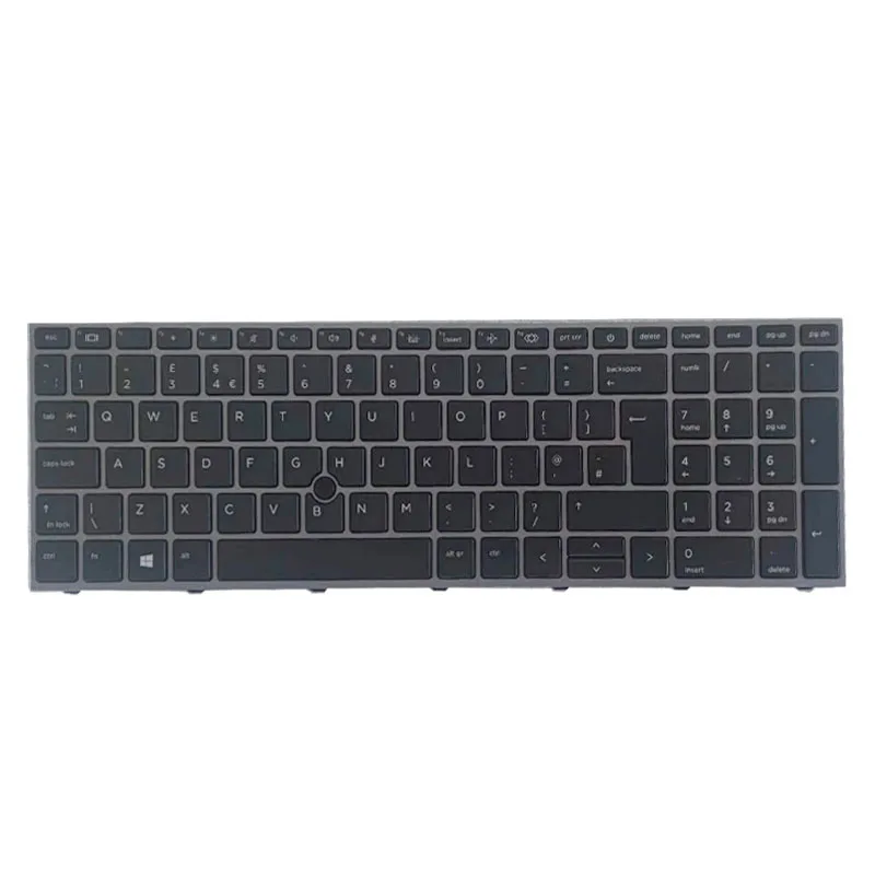Eua Teclado Inglês para hp Zbook Fury 15 g7 17 g7 g8 com Retroiluminado la - Imagem 4