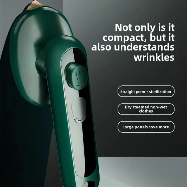 Mini ferro da stiro elettrico portatile portatile leggero micro ferro da stiro a vapore ferro da stiro elettrico a vapore multifunzione ferro da stiro a vapore domestico 2 in 1 5