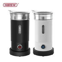 HiBREW Electric Milk Frother Frothing Foamer Chocolate Mixer Cold/Hot Latte Cappuccino fully automatic Milk Warmer Cool M1A 1