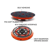 5/6Inch Polishing Backing Plate 125/150mm 6 Hole Back Up Sanding Pad Disc Self Adhesive Back Plate For DA Polisher 2