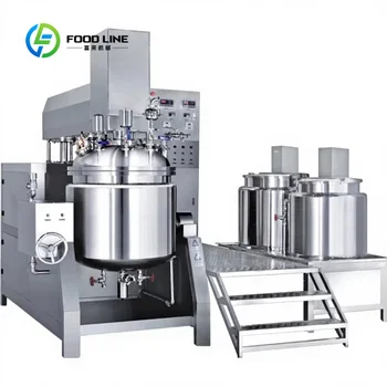 Miscelatore Emulsionante Sottovuoto Personalizzato, Attrezzatura Industriale per Omogeneizzazione di Creme, Shampoo e Cosmetici Liquidi