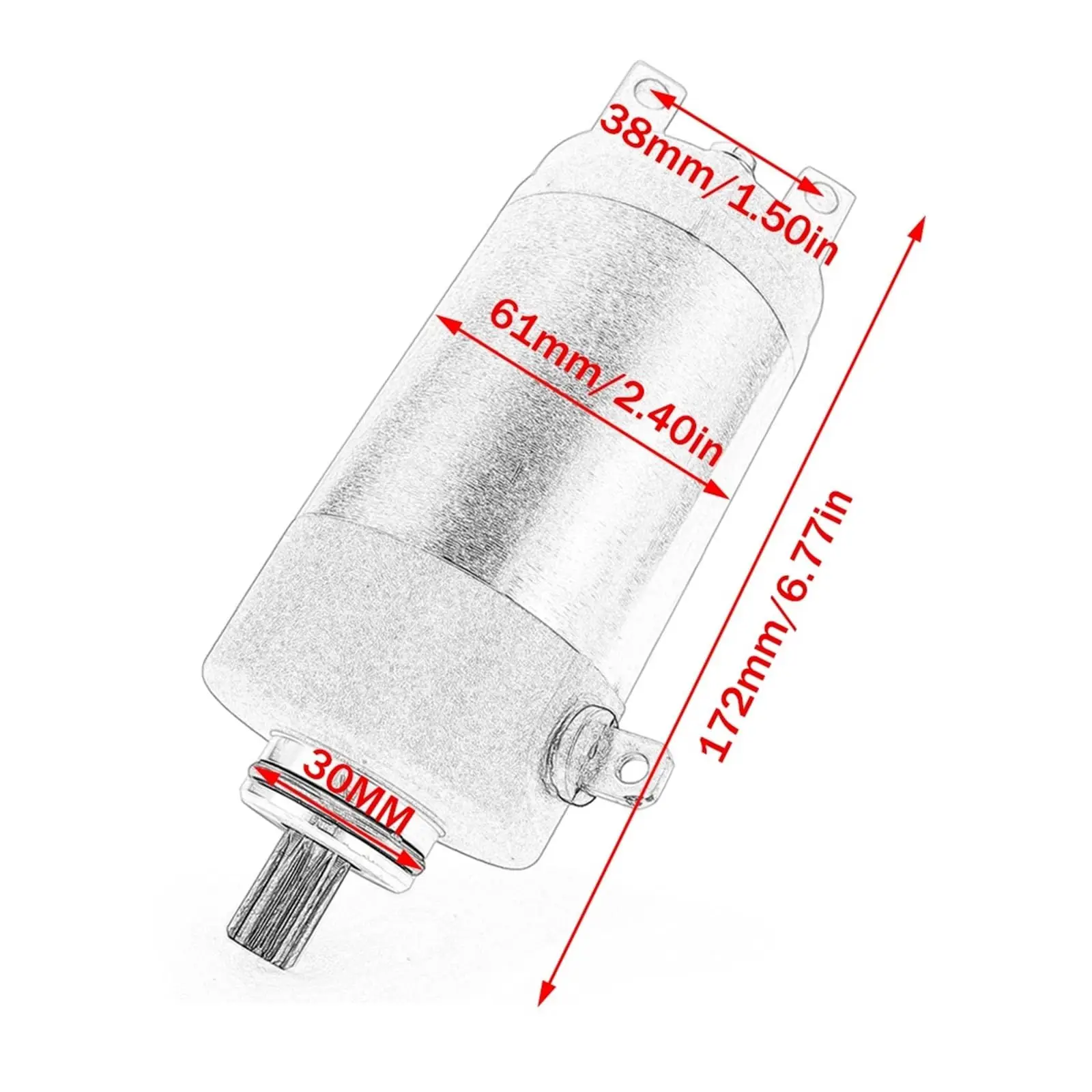 Starter Motor Relay Set Fit For Yamaha Breeze 125 YFA1 1989 -2004 Grizzly 125 YFM125 2004-2013 3FA-81890-00 3FA-81800-01