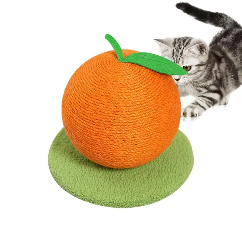 

Cat Scratching Post Fruit-shaped Scratching Posts 10 Inch Cat Scratcher Sisal Scratch Posts Carpet Cat Scratching Post For Cats