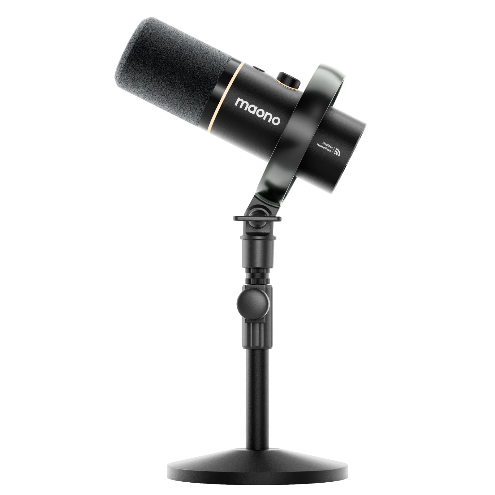 ไมโครโฟนไร้สายไฮบริด MAONO PD200W สำหรับพีซี/โทรศัพท์/กล้อง, ไมโครโฟนไดนามิกแบบ XLR/USB สำหรับการสตรีมมิ่ง การบันทึก และการสร้างสรรค์เนื้อหา 1