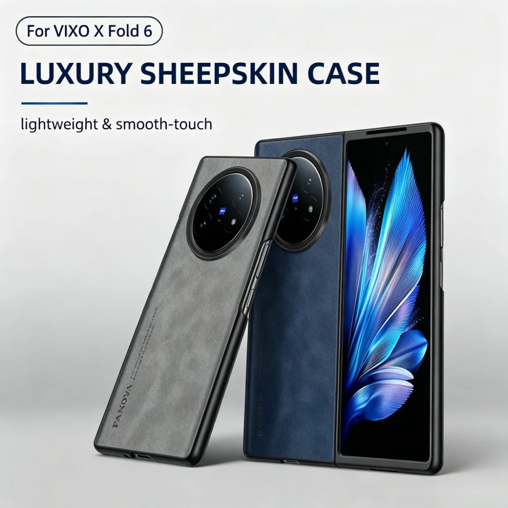 Luxury Sheepskin Smooth-Touch Ultra Slim Shockproof Phone Case