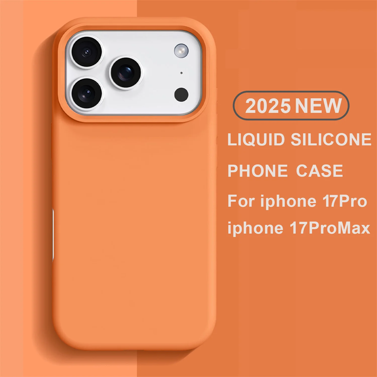 Premium Liquid Silicone Phone Case - High Quality, Soft, Original TPU Design