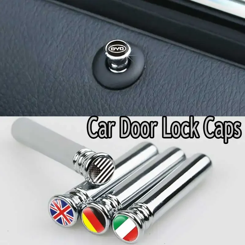 Perni Di Bloccaggio Della Portiera Dell'Auto Covers Manopola Pull Caps Per Volkswagen Vw Logo Golf Polo Passat Jetta Tiguan Touareg Scirocco Beetle Ma