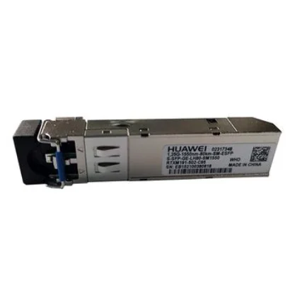 

SFP fiber optic module Gigabit 1.25G 80km transmission HW S-SFP-GE-LH80-SM1550 dual fiber LC single mode RTXM191-502-C95