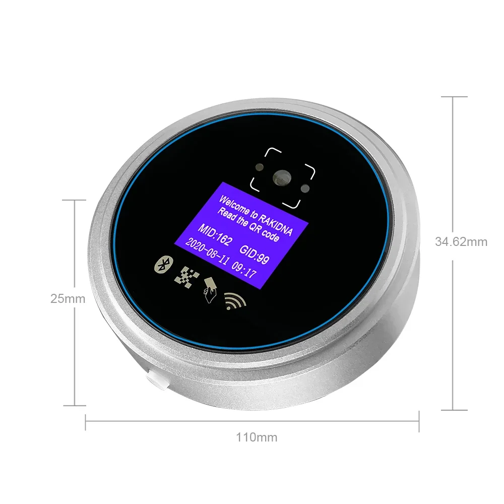NFC 독립형 보안 스마트 게이트 턴스타일 위젠드 네트워크 HID RFID 리더 액세스 제어