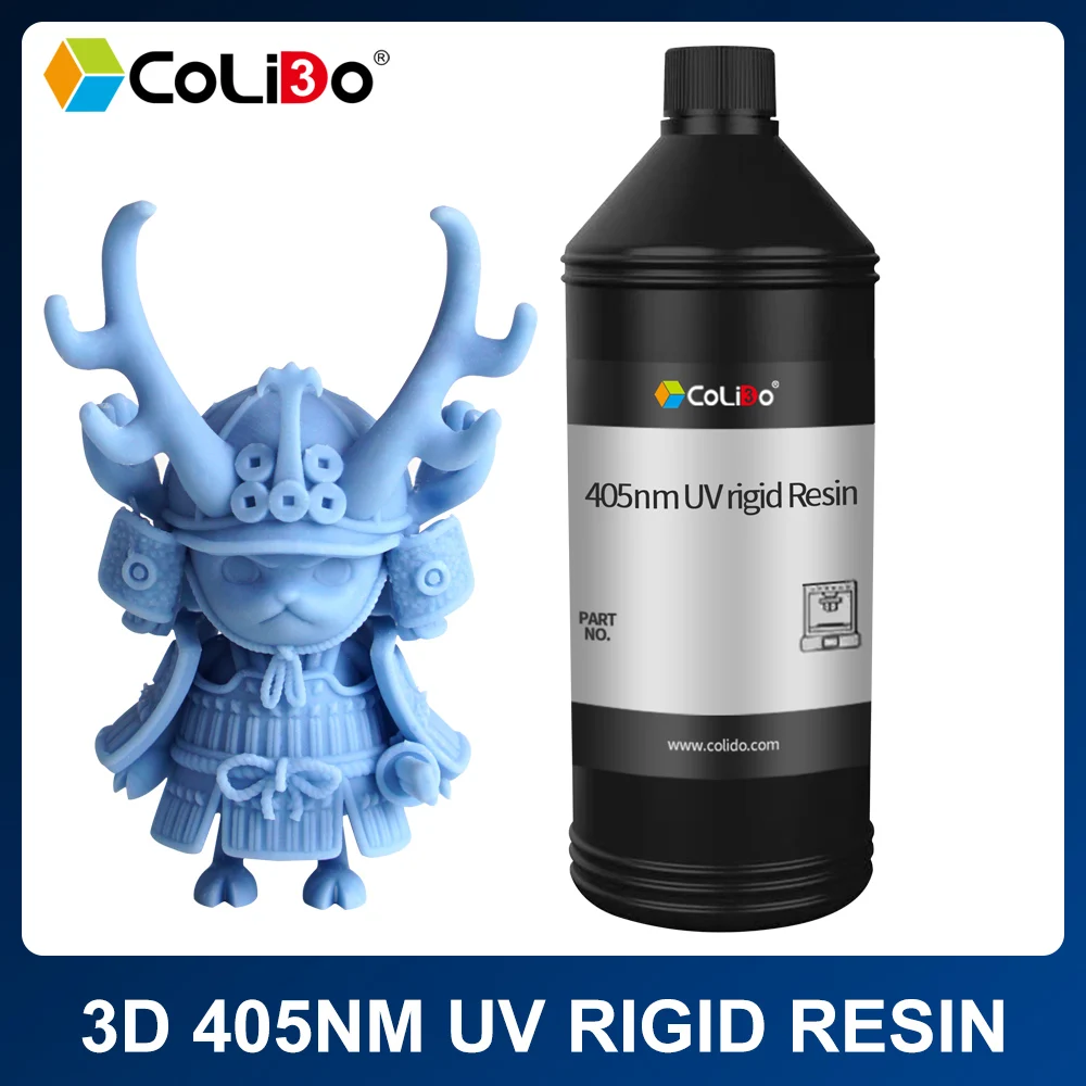 

CoLiDo 405nm UV Tough Resin For LCD 3D Printing Material 1000g 3D Printer Resin405nm UV-Curing Standard For 3D Printer Liquid