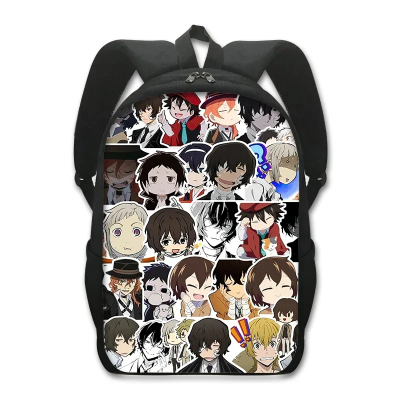 LUNK BSD - Mochila De Anime Dazai Osamu Nakahara Chuuya