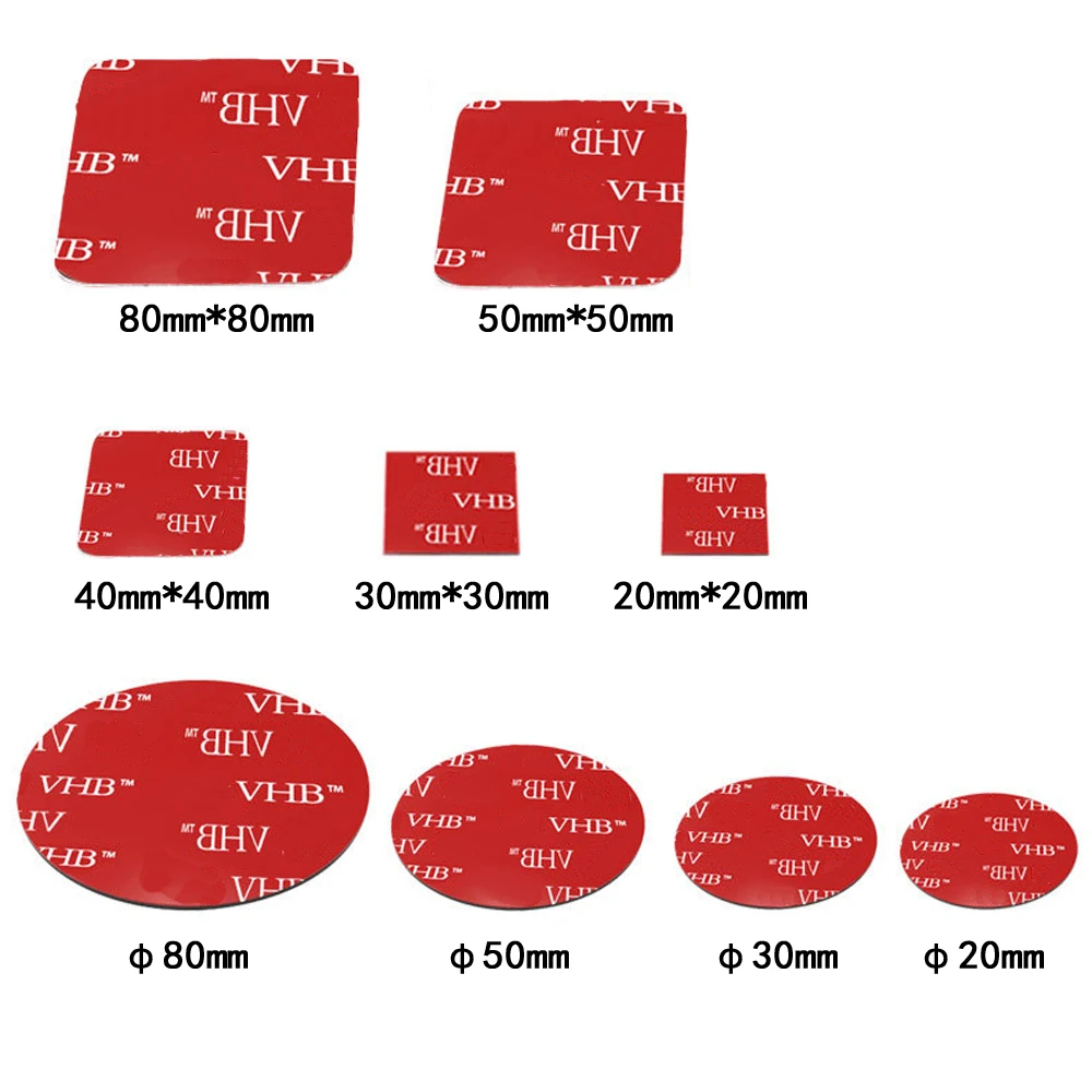 Double Sided Tape 10Pcs Heavy Duty Waterproof Adhesive For Home Office