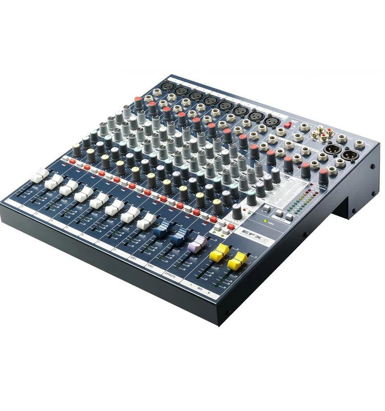 EFX8 전문 DJ 믹서 USB 콘솔 오디오, 고성능 다목적 오디오 믹서, 8 채널