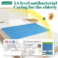 Waterproof Diaper Pad Bed Sheet for Elderly Adult Paralyzed Patient Antibacterial Washable Breathable Large Size Non-slip 2