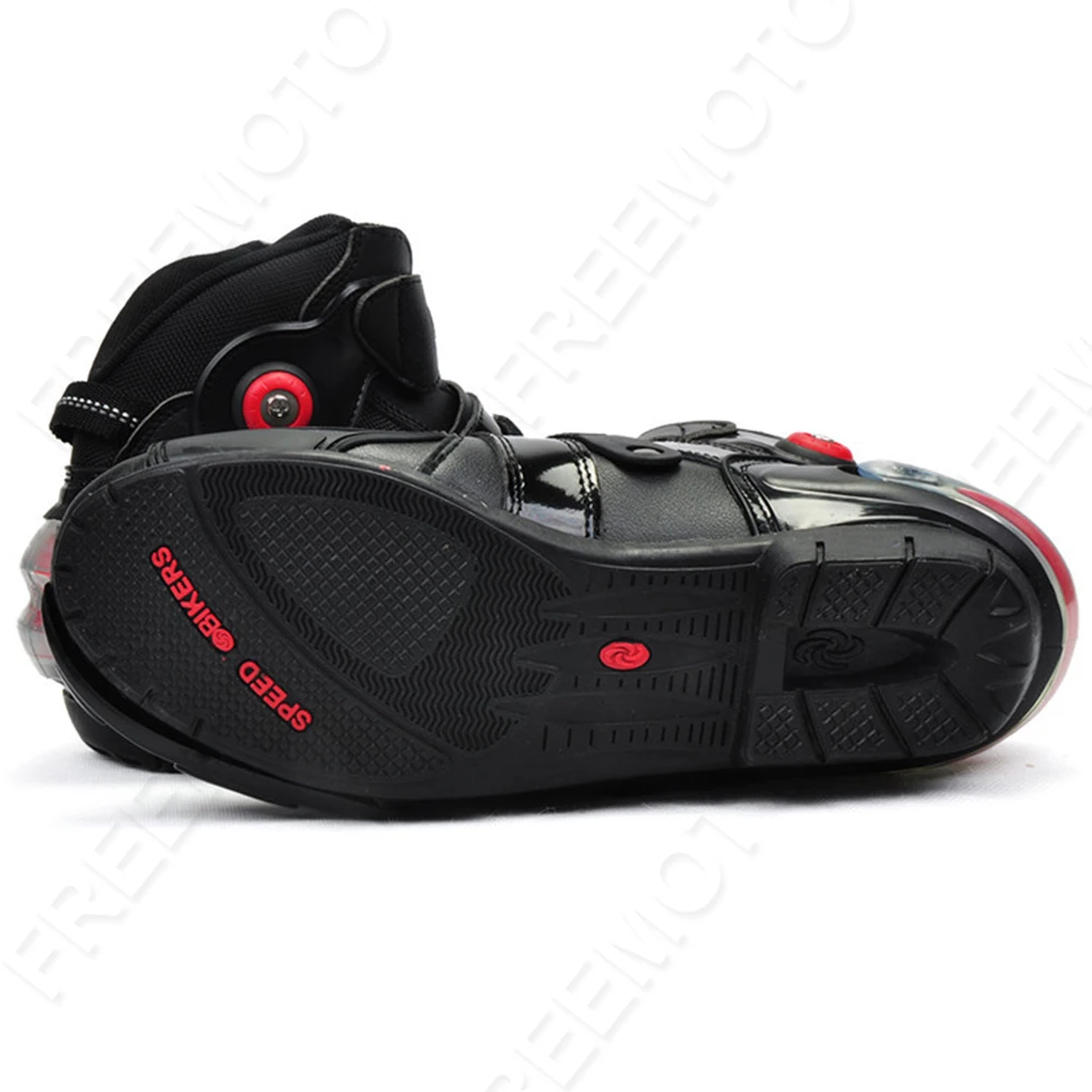 Motorcycle racing Boots Moto protection Shoes Motorboats Cycling Bike Hunting boots Motocross Motorbike Shoe