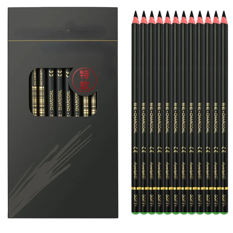 KALOUR 54-Pack Sketch Drawing Pencils Kit with Sketchbook,Include  Graphite,Charcoal Pencils and Artists Tools,Pro Art Drawing - AliExpress