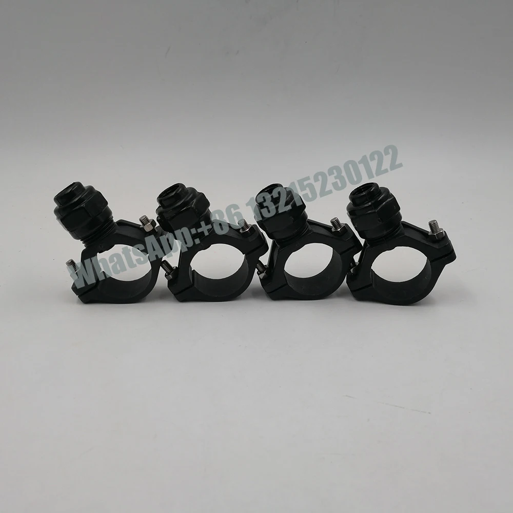 Фото Пластиковый глазок сопло с зажимом, Pipe держатели зажимов, Fat Fan Spray, Quick Release, сельскохозяйственная струйная Оросительная насадка №5