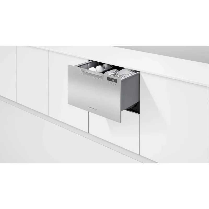 DD24SAX9N 24"" Built-In Single DishDrawer with 7 Place Settings 6 Wash Programs 2 Cutlery Baskets and 45 dBA Noise Level 4
