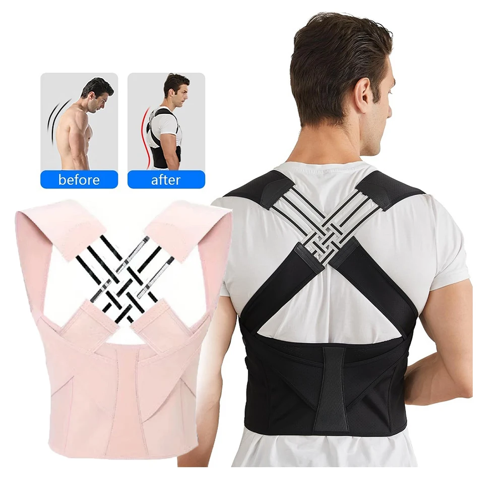 

Корректор осанки, регулируемый плечевой бандаж осанки, стандартная осанка, используется для средней верхней части позвоночника