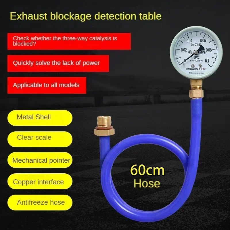 Car Emission Tester Exhaust Blockage Detection Catalytic Plugging Meter Car Parts