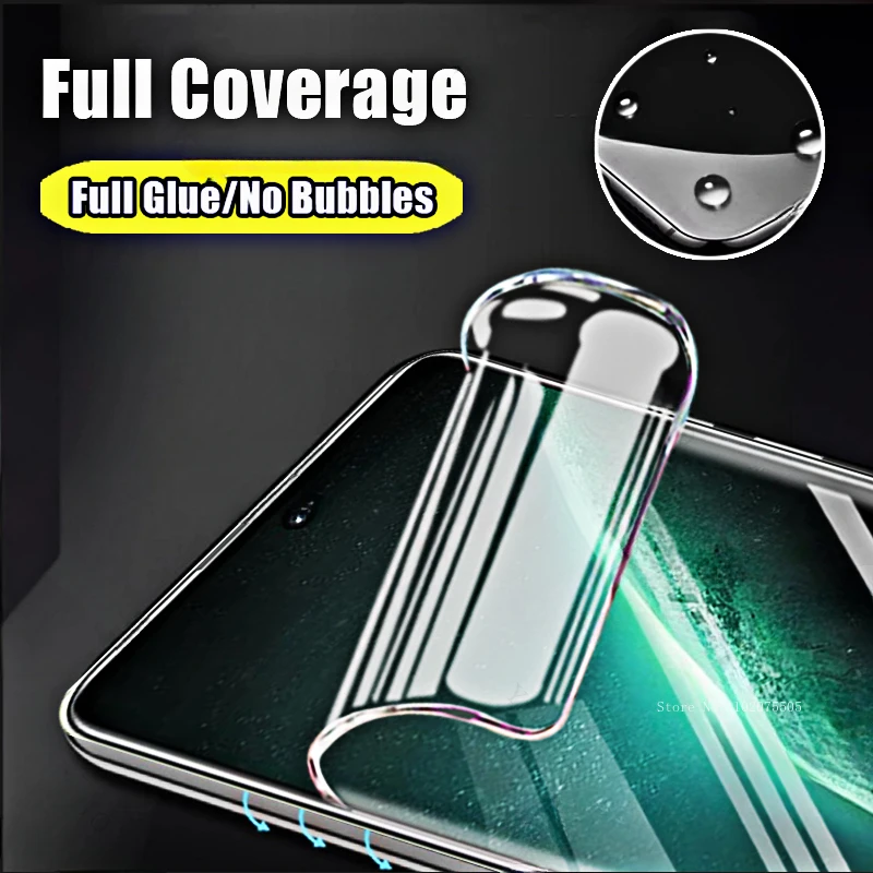 Premium Screen Protector Hydrogel Film – Full Coverage (4-Pack)