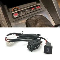 NEW Red LED Car USB Charger PD Quick Charge Phone Charging Adapter Outlet Button For VW Golf 6 MK6 Jetta 5 Scirocco 2006 - 2012 - Image 6