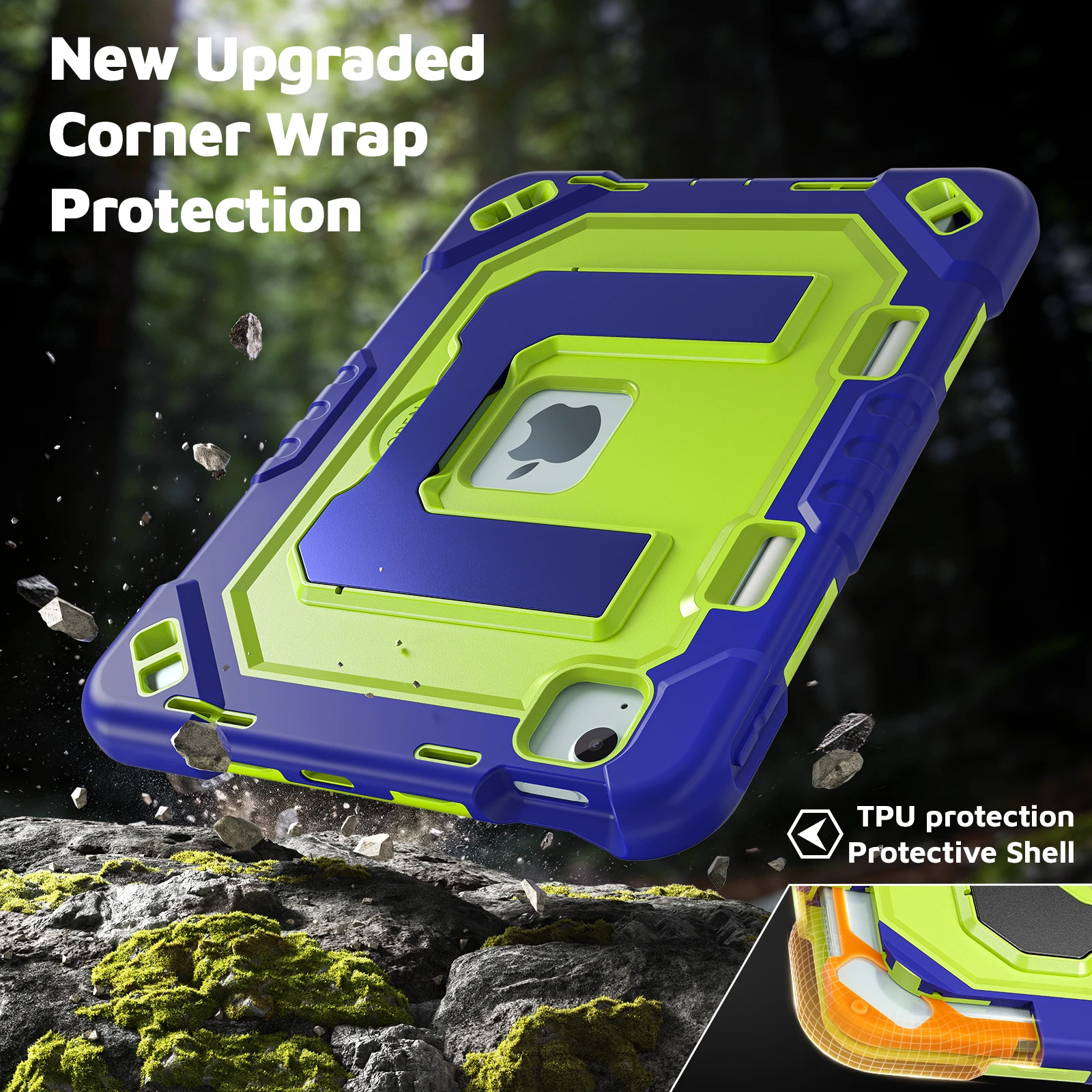 Heavy Duty Shock Resistant Tablet Case with 10.9 Cover