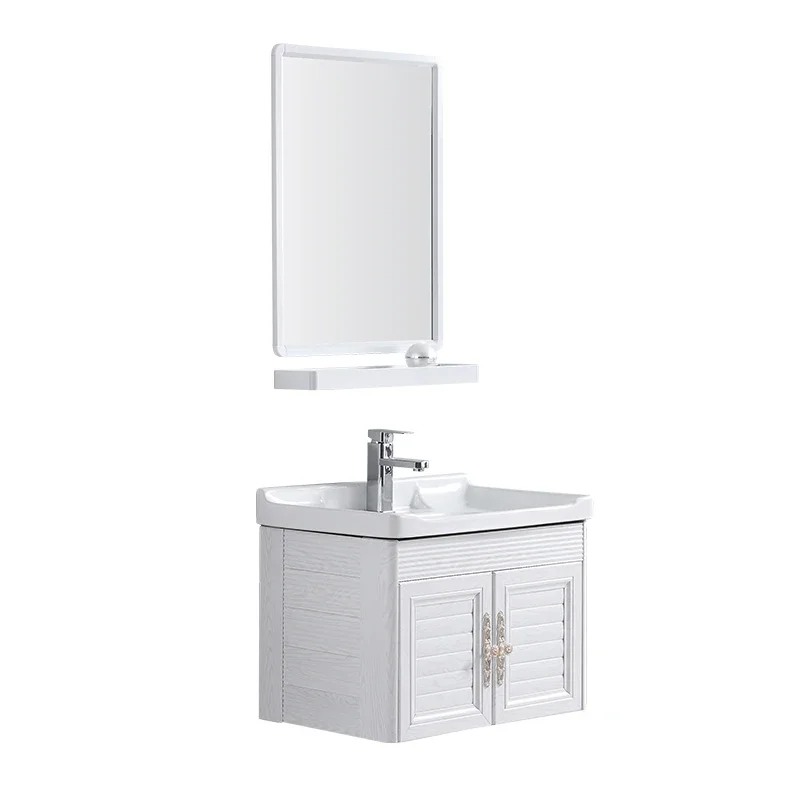 ~Wash Basin Cabinet Combination Bathroom Balcony Basin Ceramic Small Apartment Washbasin Wash