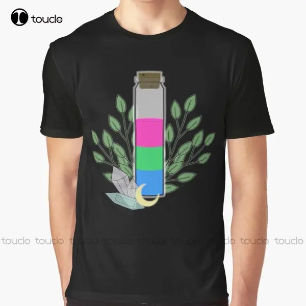 

Poly Potion Graphic полисексуальная ЛГБТ гордость гомосексуальная футболка на заказ Aldult Подростковая унисекс футболка с цифровой печатью