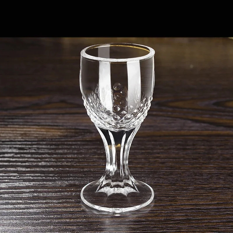 Wine Cup Wine Glass Spirits Cup Drinking Glasses 6pcs Shot Glass 10ml Small Capacity Spirits Cup Wine Dispenser