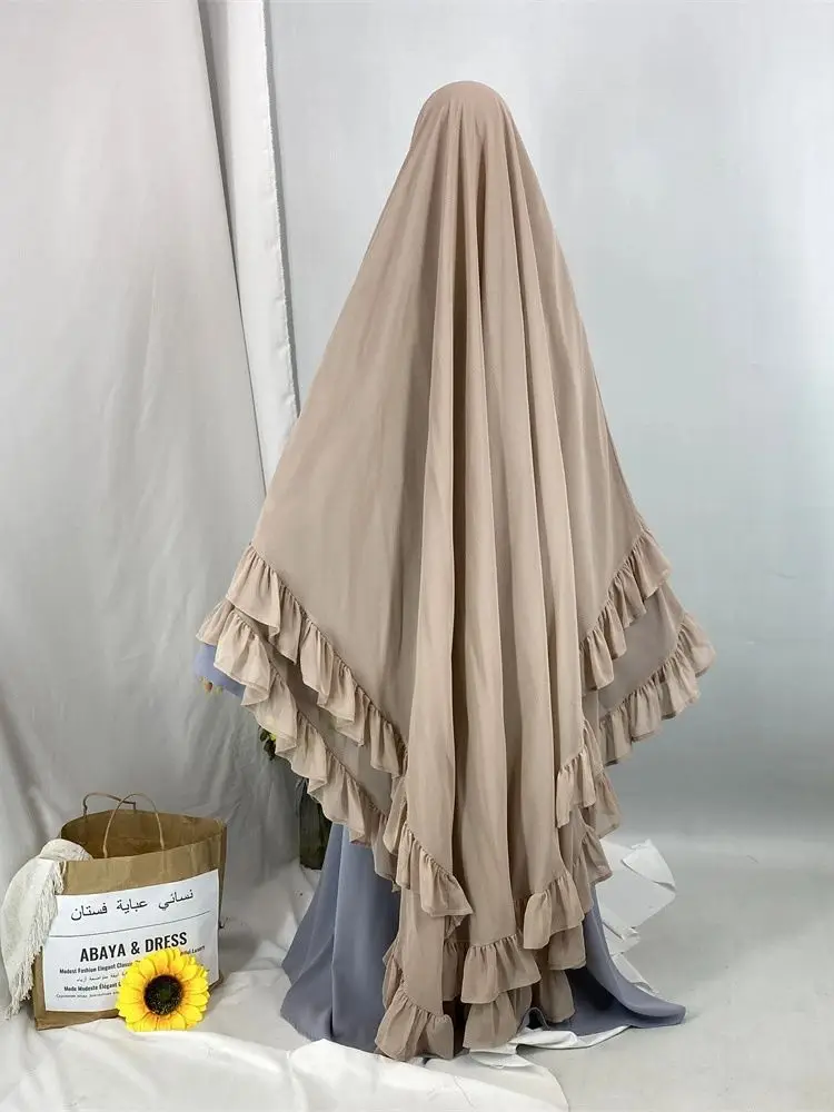 light apricot Hijab
