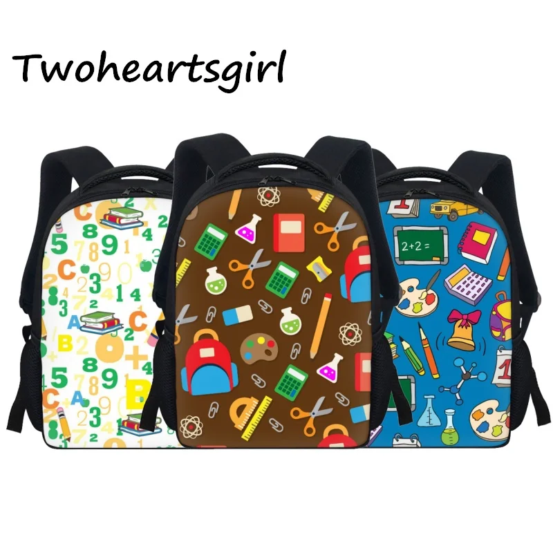 

Twoheartsgirl Back to School Children Schoolbags Primary Students Mini Backpacks Kindergarten Kids Boys Bookbags Escolar Mochila