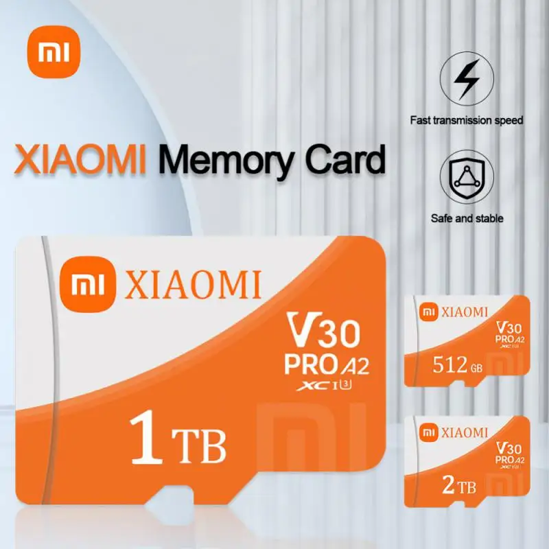 100% Originale Xiaomi 1Tb 30 Mb/S A2 Schede Di Memoria Fotocamera Sd Card 128Gb 256Gb Micro Card Classe 10 512Gb Flashcard Micro Tf/Sd Card