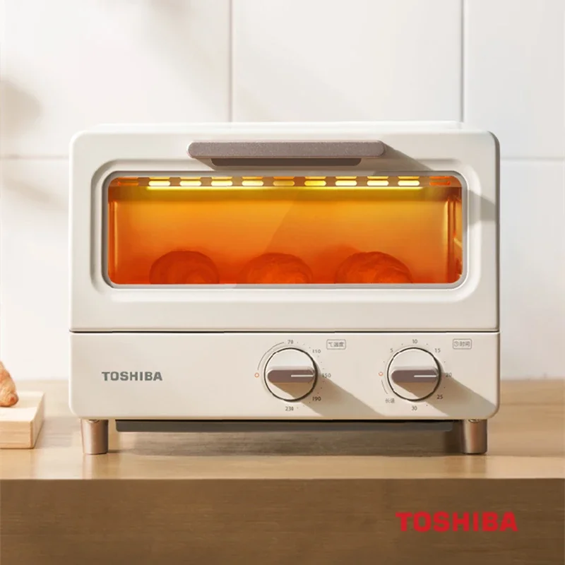 TOSHIBA Household Electric Oven 220V Baking Electric Oven 8L Mini  Multi-function Bread Baking Ovens Mini Oven Electric - AliExpress