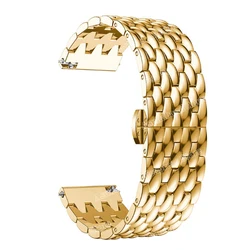 Universal Stainless Steel Quick Release Watch Band - 20mm & 22mm, Elegant Bracelet - 22mm (Good)