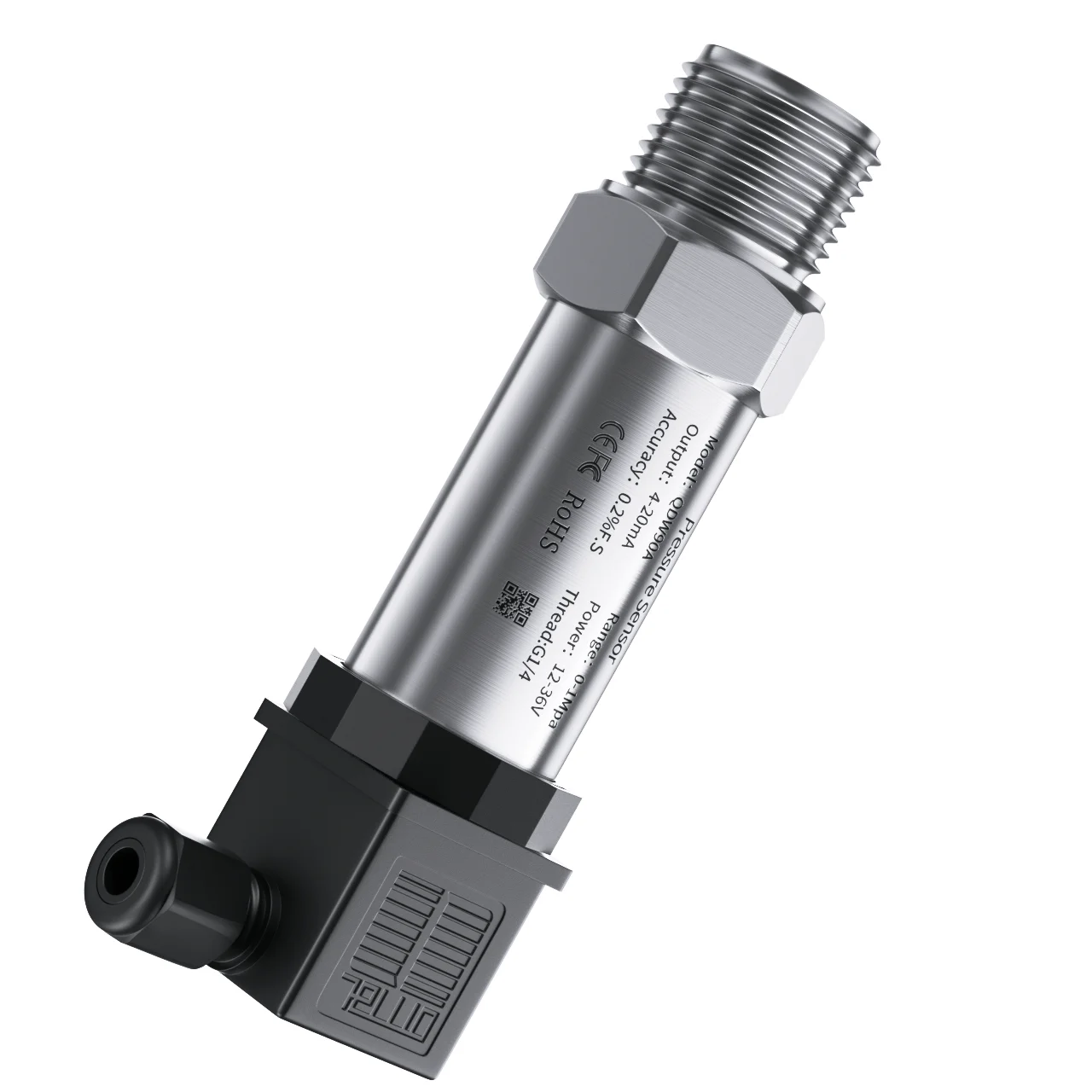 G1/2 pressure transmitter sensor 0-1bar 3bar 5bar 150bar DC24V DC5V pressure transducer hydraulic 4-20mA 0-10V 0.5-4.5V 0-3.3V